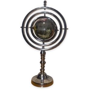 360 Turning World Globe